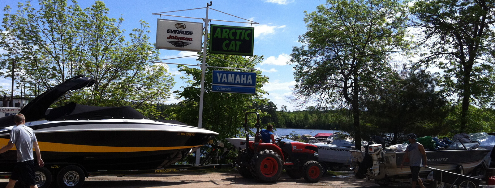 Handberg's Marina Services MN Boat Storage Boat Slips