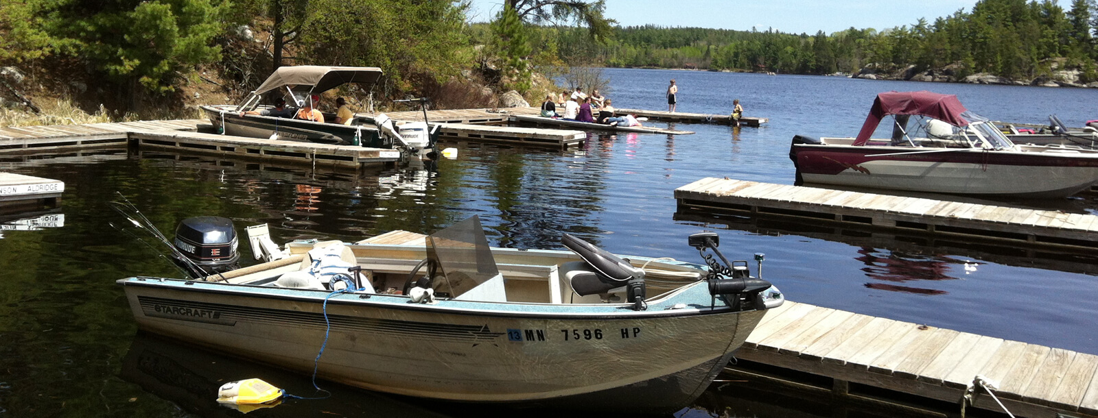 Crane Lake MN cam MN cam Handberg's Marina cam